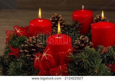 advent wreath for christmas