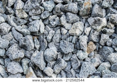 rock or stone from mountain for construction building