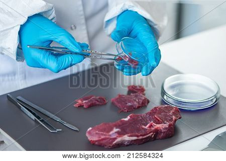 Food Safety, Toned Image, One Woman Only