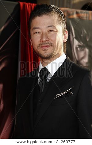 LOS ANGELES - Mai 2: Tadanobu Asano bei der Premiere von Thor am El Capitan Theater, Los Angeles,