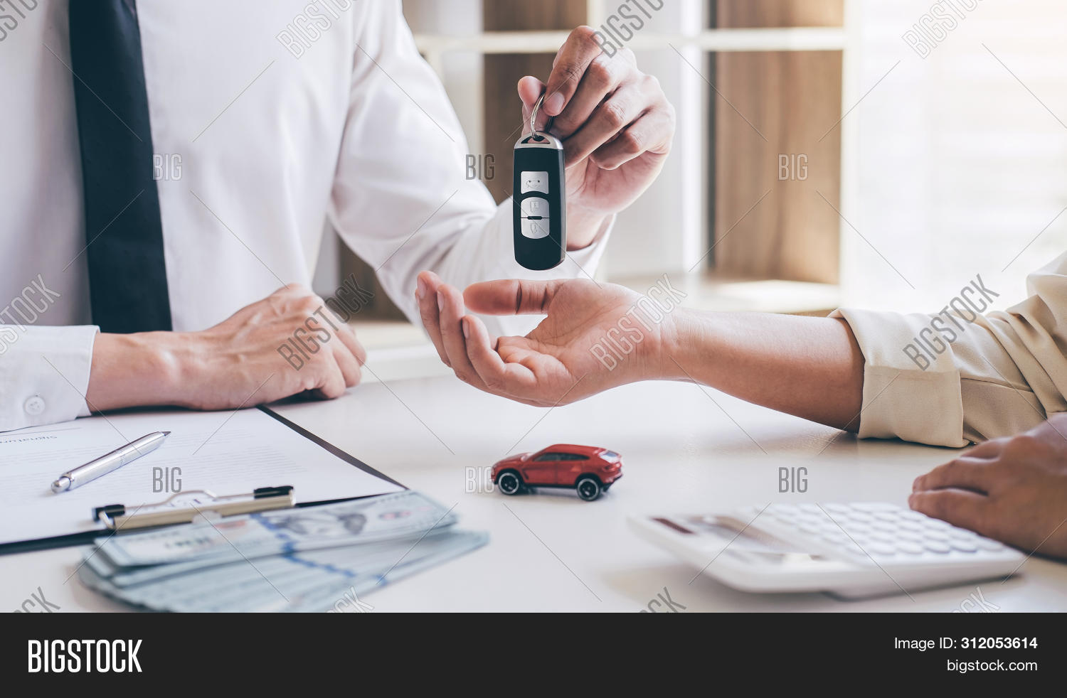 Car Rent Agent Manager Image & Photo (Free Trial) Bigstock