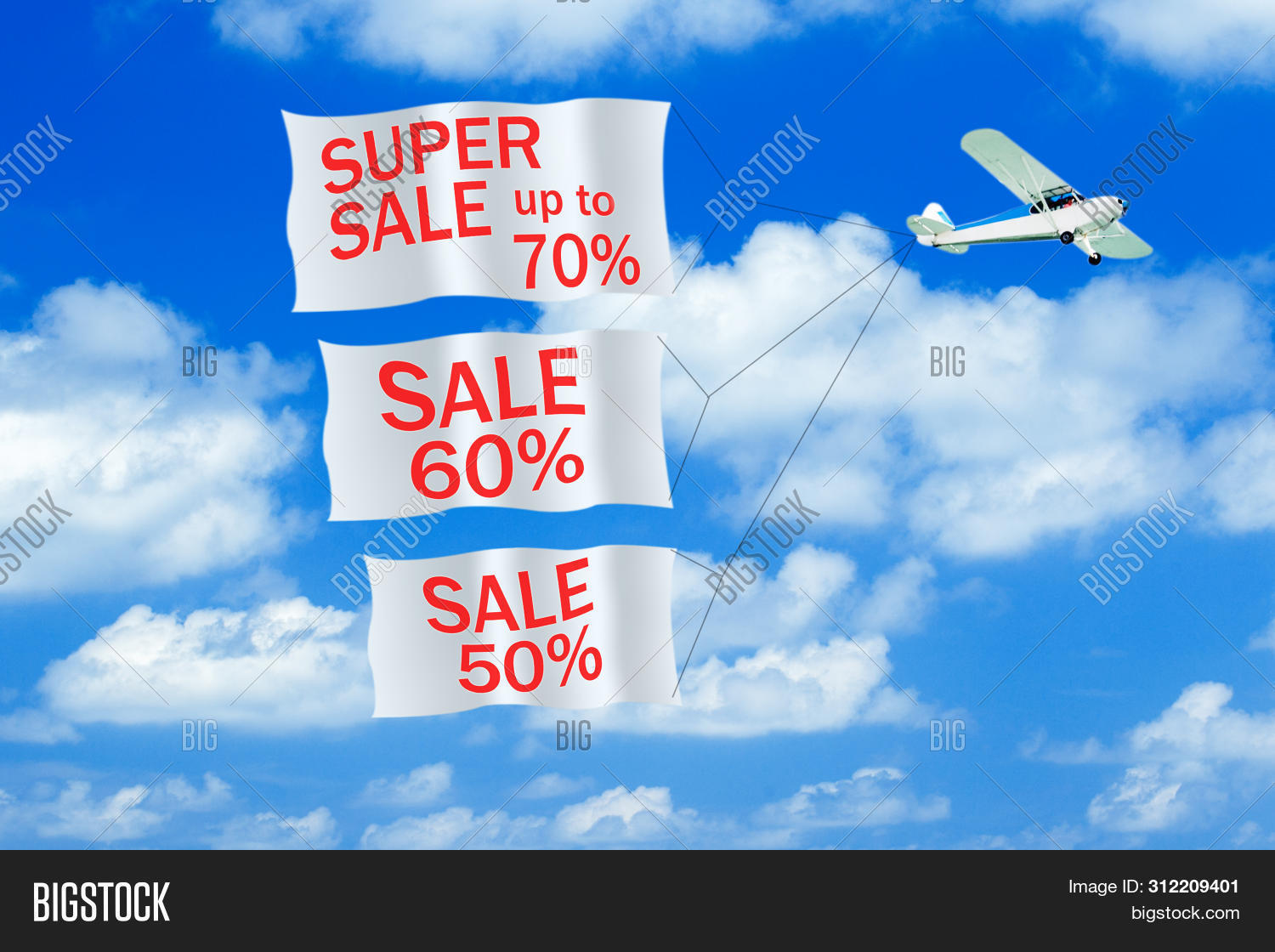Small Airplane Towing Image Photo Free Trial Bigstock