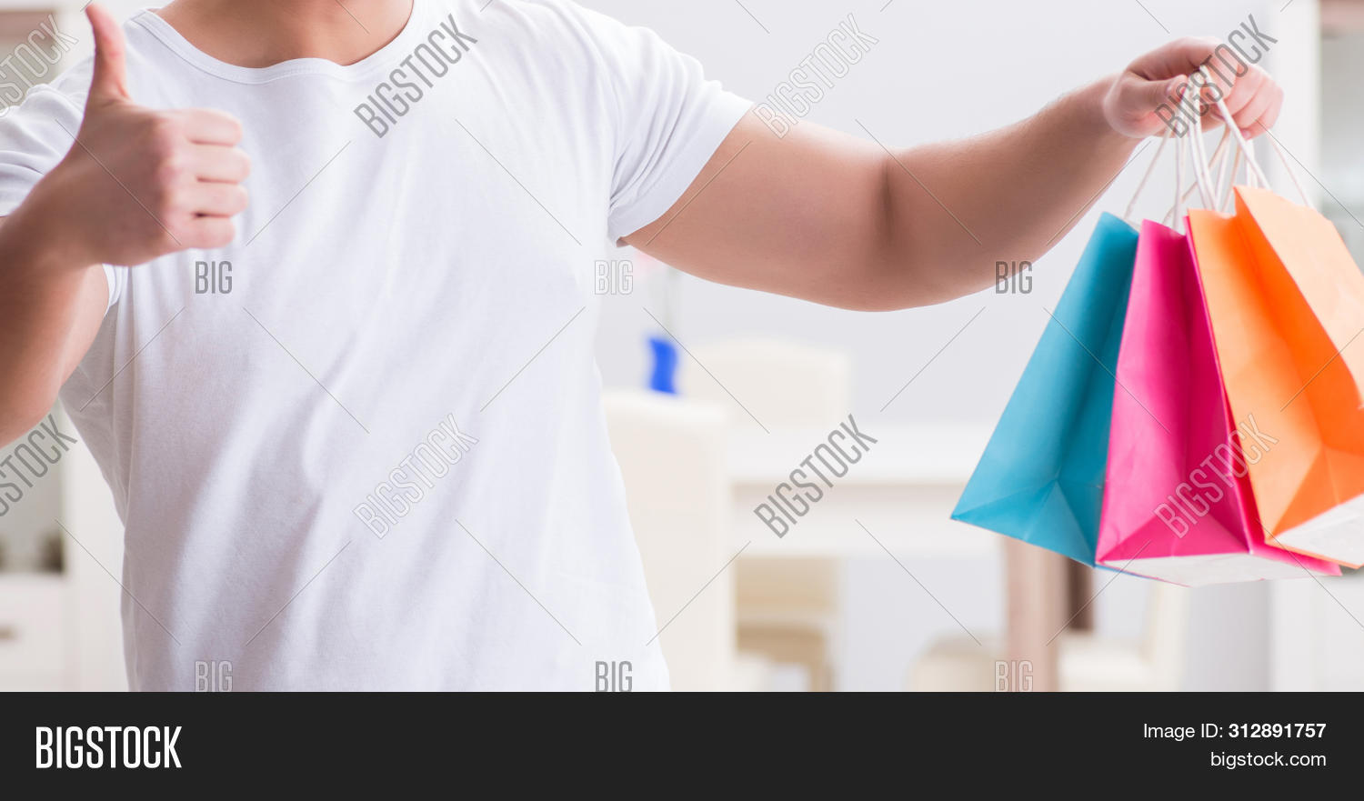 Young Man Gift Bag Image & Photo (Free Trial) Bigstock