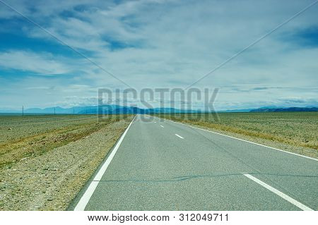 Road In Gobi Desert