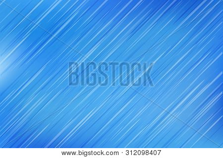 Blue Gradient Background With Rain Effect Graphic Vector Design. Variable Color Diagonal Lines Textu