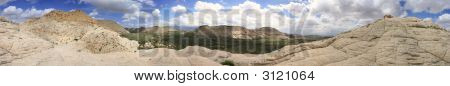 Vista panoramica di Snow Canyon - Utah