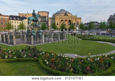 The Central Square Of Copenhagen On Denmark