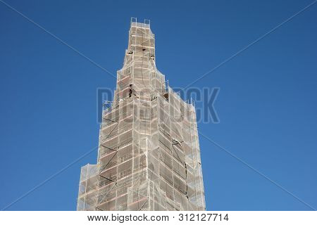 Poznan, Poland - August 12, 2019: Kosciol Pw. Najswietszego Zbawiciela (the Church Of The Most Holy 