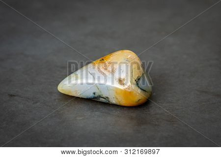 Picasso Jasper Gemstone In Different Tones Grey Black White And Beige