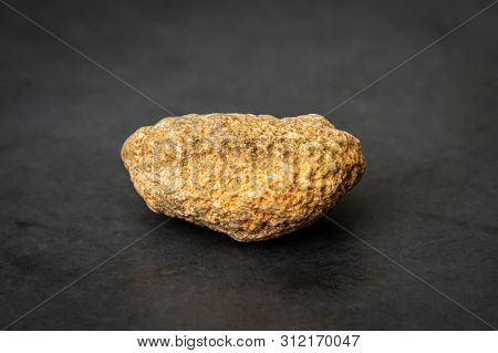 Raw Geode Before Cutting Open To Show Its Precious Inside