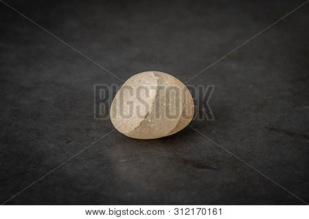 Round Small Gravel Of Sandstone Washed Round By The Waves Of The Sea