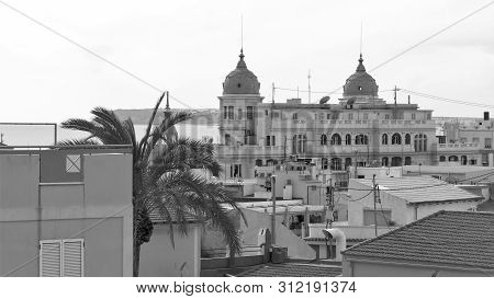 Old Architecture In Alicante. Casa Carbonell. Spain.