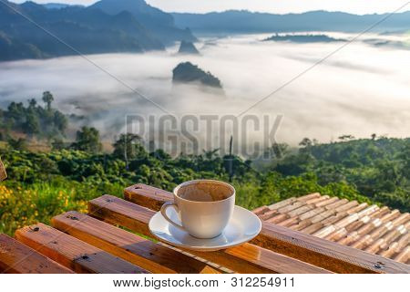 Mountain And Flower Views Of Phu Langka National Park ,thailand