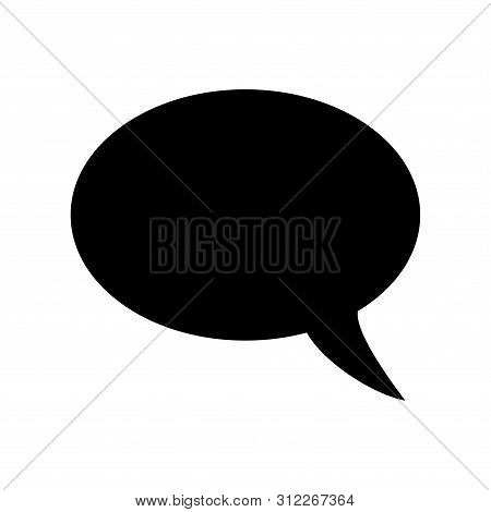 Speech Bubble Vector Icon For Apps And Websites