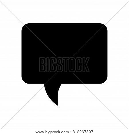 Speech Bubble Vector Icon For Apps And Websites