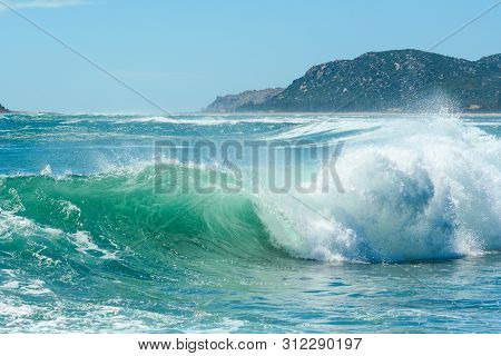 Beautiful Sea In The Sunny Day