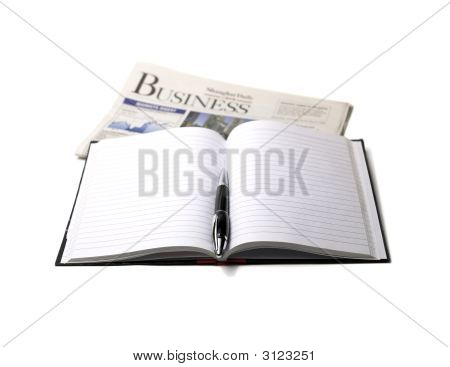 Noviny, pero a Poznámkový blok