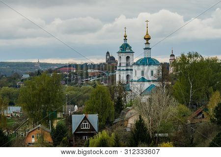 View On Borovsk Monastery, Russia, Kaluga Region