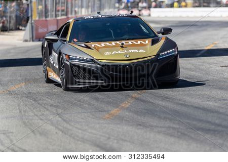 July 14, 2019 - Toronto, Ontario, CAN: Robert Wickens returned to the driverÃ¢â¬s seat for the first time in public since the August 2018 crash at Pocono that severely injured his spinal cord