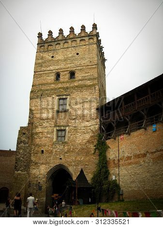 Lutsk, Ukraine - August 23, 2008: Tower Of Lutsk Castle