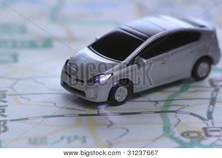 Prius på kortet