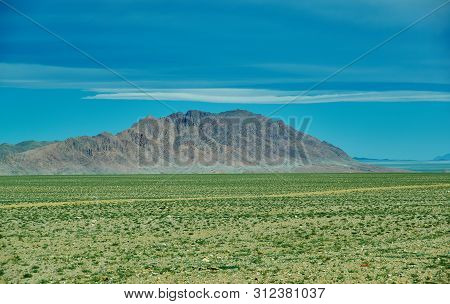 Road In Gobi Desert