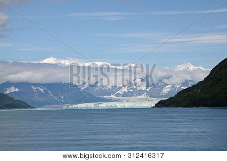 Hubbard Glacier And Yakutat Bay, Alaska, In Summer