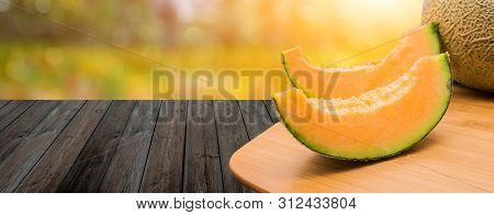 Melon, Sweet Fruit For Pingsu, Vegetarian Diet From Japan
