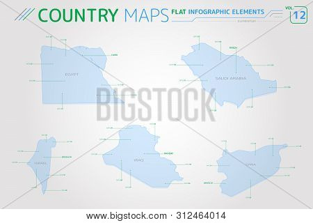Egypt Syria Israel Vector Photo Free Trial Bigstock