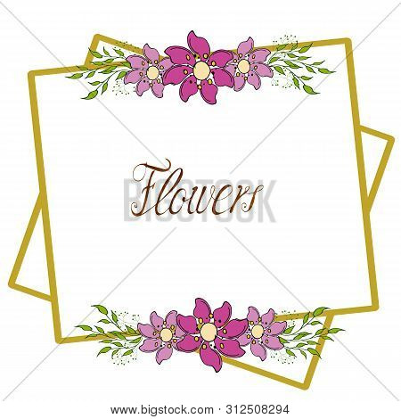 Card Template Vector Hand Draw Illustration. Celebrate Happy Mood Vector  Illustration.