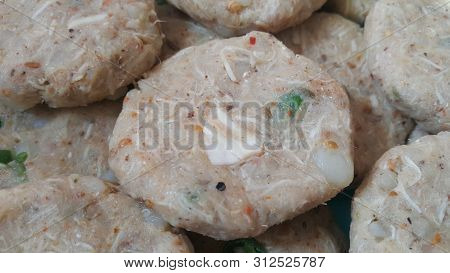 Spicy And Tasty Uncooked Kebab A Traditional Asian Spicy Cuisine
