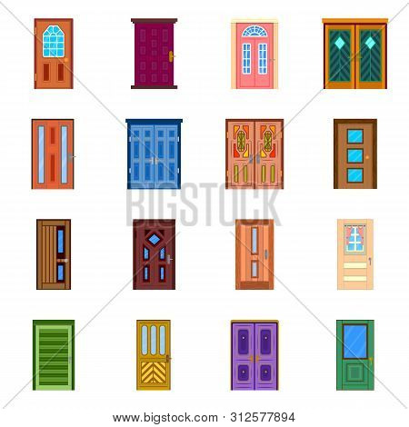Vector Illustration Of Interior And Home Logo. Set Of Interior And Building Stock Vector Illustratio