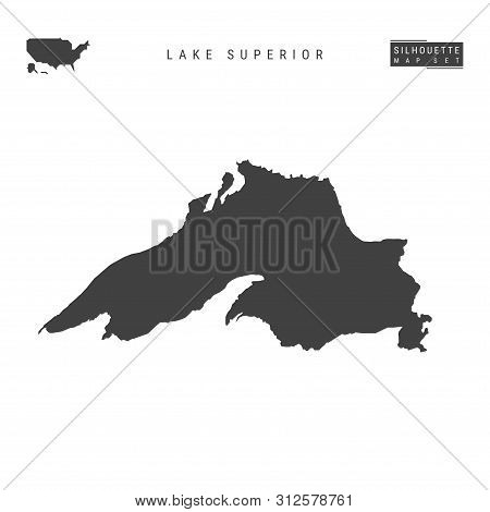 Lake Superior Blank Vector &amp; Photo (Free Trial) | Bigstock