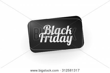 Black Friday Sale Banner. Design Template, Advertising. Isolated Modern Graphic Style.vector