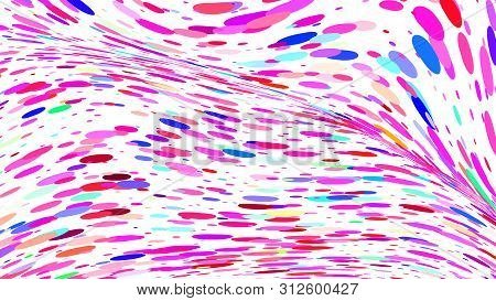 Colourful Simple Abstract Background, Wavy Effect. Stipple Effect. Rhythmic Noise Particles. Grain T
