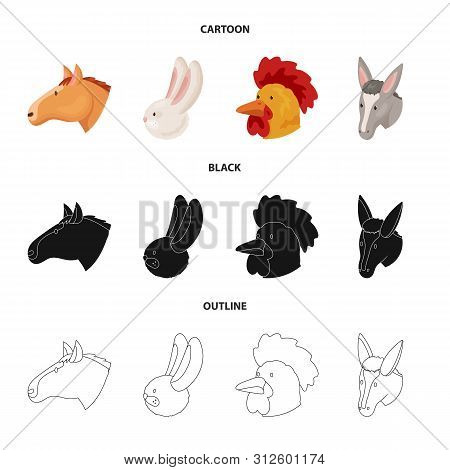 Vector Illustration Of Agriculture And Breeding Icon. Collection Of Agriculture And Organic Vector I