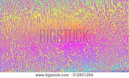Colourful Simple Abstract Background, Gradient Effect. Stipple Effect. Funny Noise Particles. Grain 