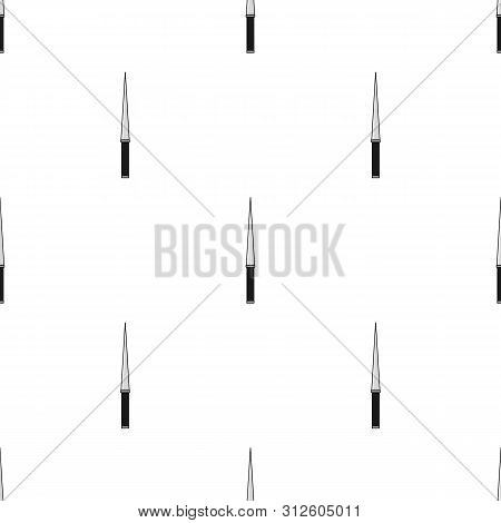 Seamless Pattern With Sword Icons. Illustration For Design, Web, Wrapping Paper, Fabric.