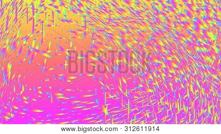Colourful Simple Abstract Background, Gradient Effect. Stipple Effect. Funny Noise Particles. Grain 
