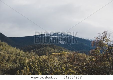 Australian Countryside Landscape In Winter