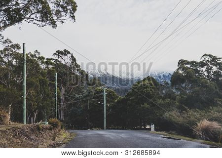 Australian Countryside Landscape In Winter