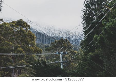 Australian Countryside Landscape In Winter
