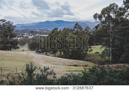 Australian Countryside Landscape In Winter