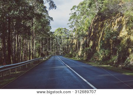 Australian Countryside Landscape In Winter