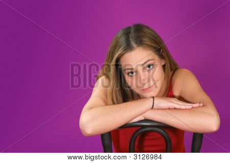 Femme assise