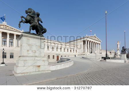 Viyana'daki Avusturya Parlamentosu