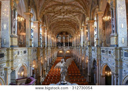 Church Of Frederiksborg Castle At Hillerod On Denmark