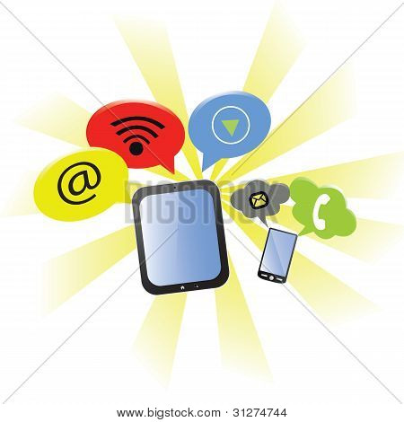 Tablet Pc a Smartphone