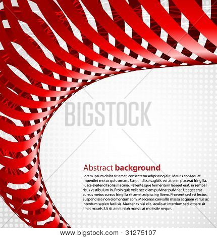 Abstrakt rot