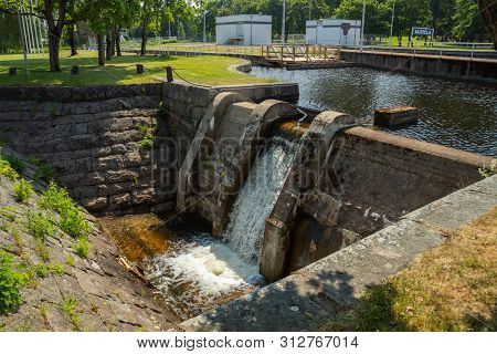 Lappeenranta, Finland - June 20, 2019: The Saimaa Canal At Summer.